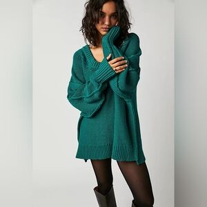 Free People Alli V-neck Sweater